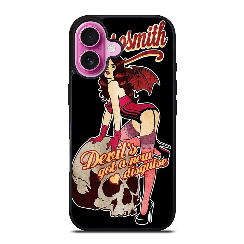 AEROSMITH SKUL ART iPhone 16 Plus Case Cover