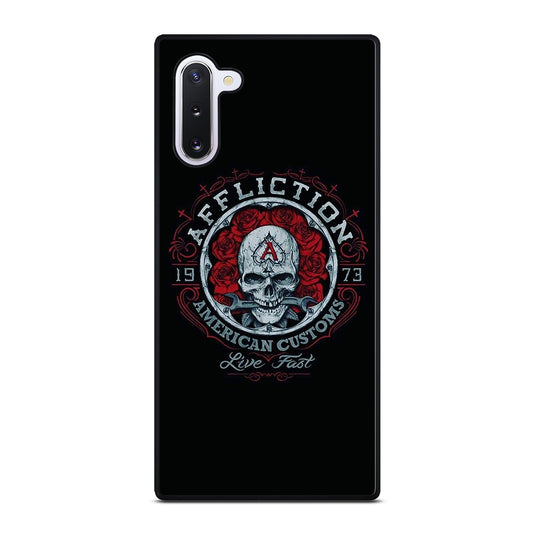 AFFLICTION LOGO SKULL Samsung Galaxy Note 10 Case Cover