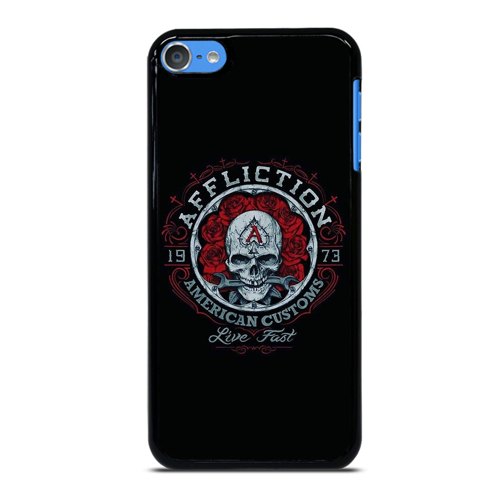 AFFLICTION LOGO SKULL iPod Touch 7 Case Cover