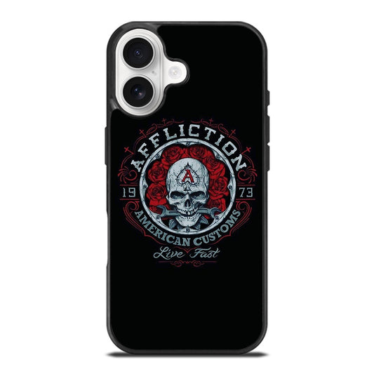 AFFLICTION LOGO SKULL iPhone 17 Case Cover