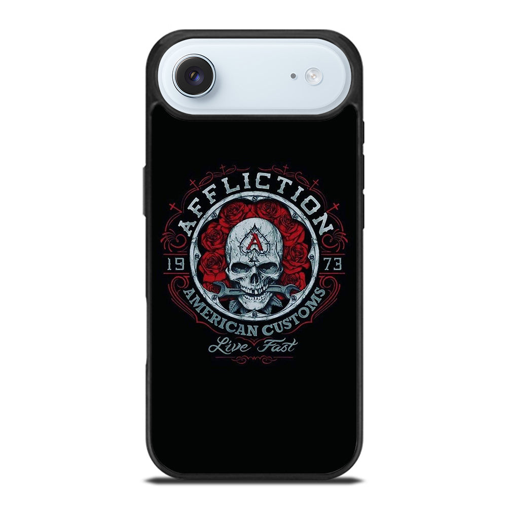AFFLICTION LOGO SKULL iPhone Air Case Cover