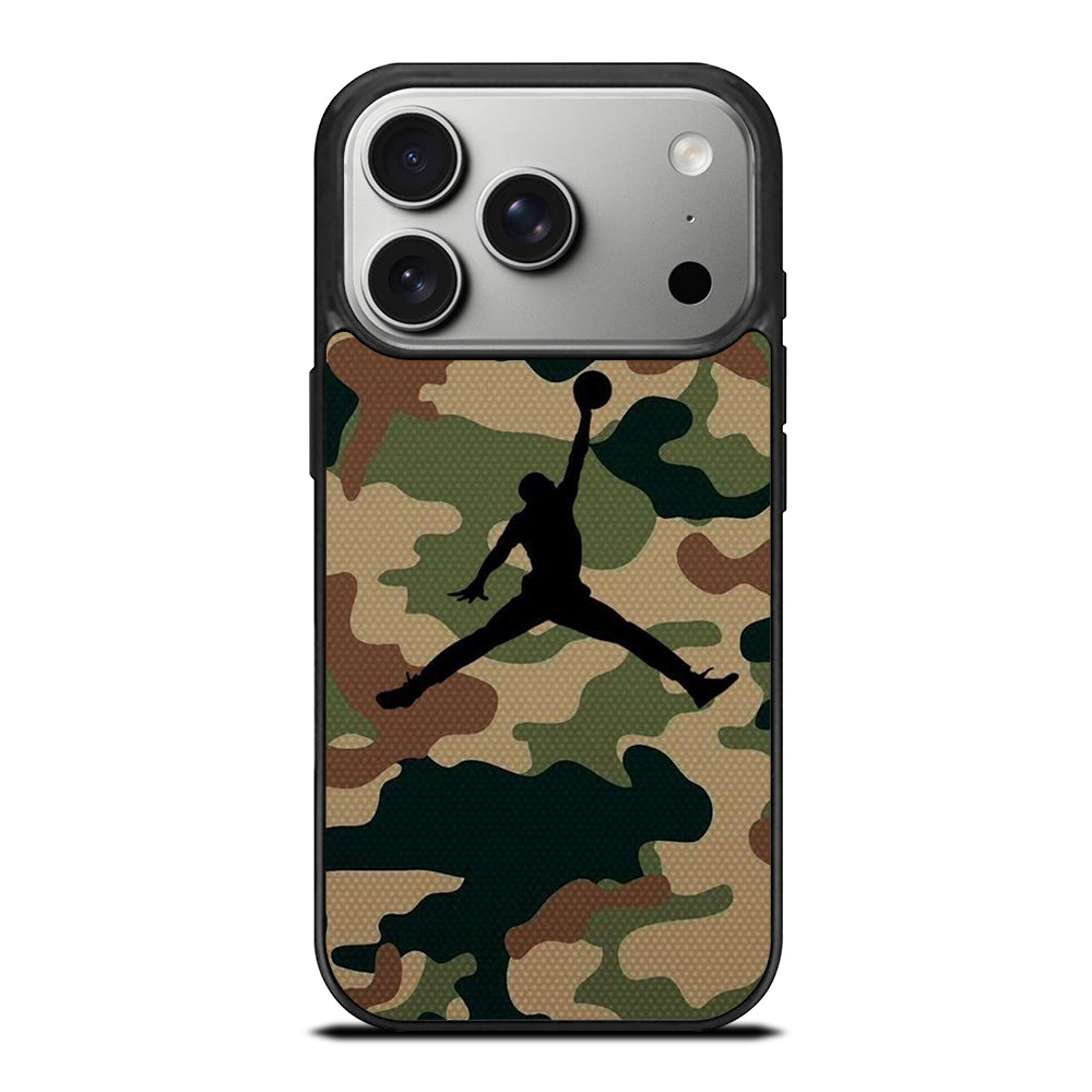 AIR JORDAN CAMO LOGO 2 iPhone 17 Pro Case Cover
