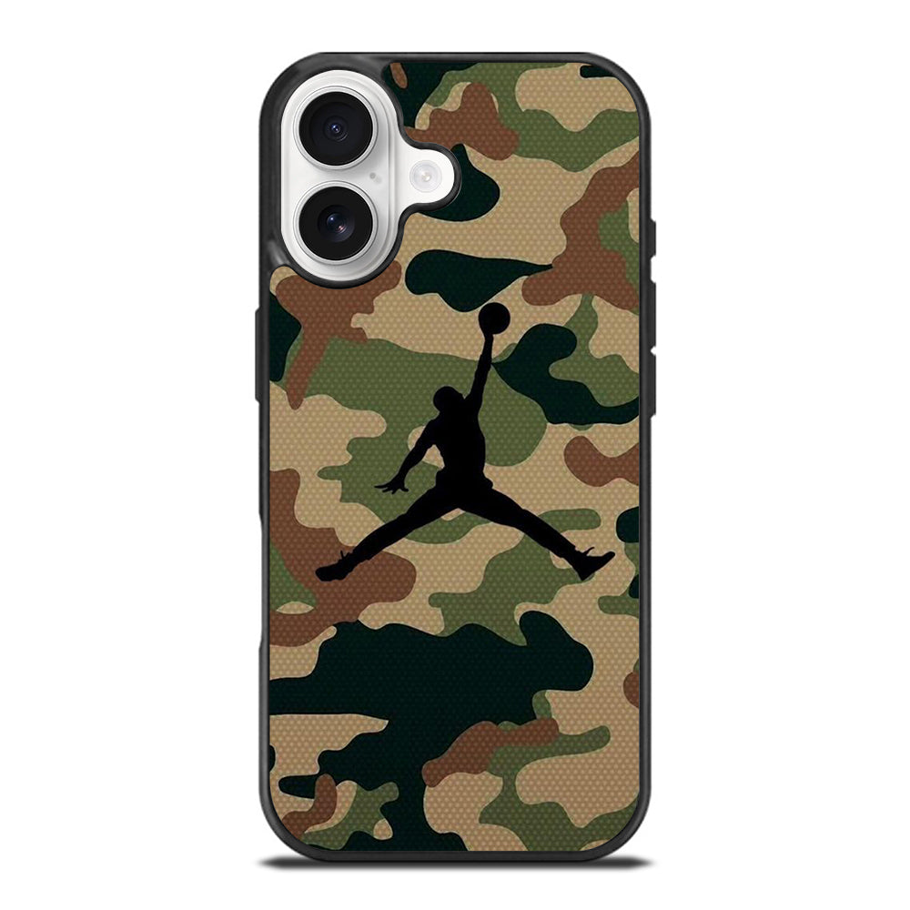 AIR JORDAN CAMO LOGO 2 iPhone 17 Case Cover