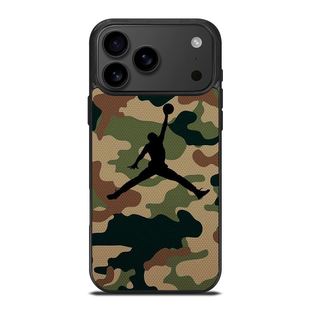 AIR JORDAN CAMO LOGO 2 iPhone 17 Pro Max Case Cover