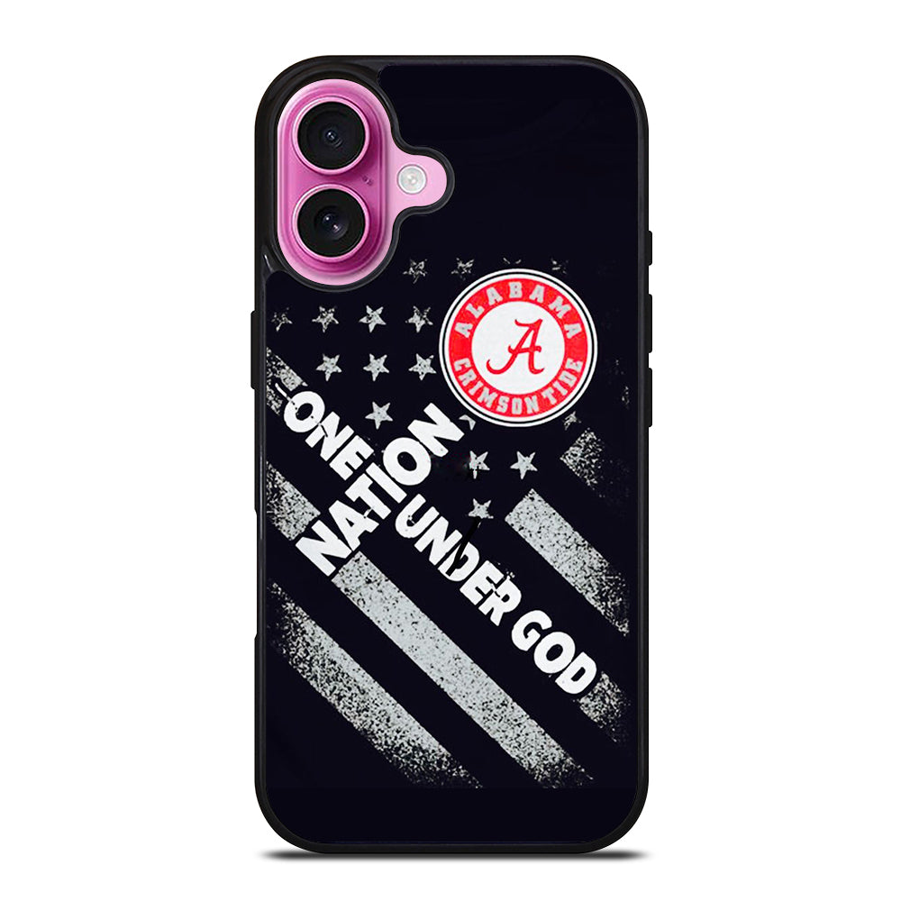 ALABAMA CRIMSON TIDE ICON iPhone 16 Plus Case Cover