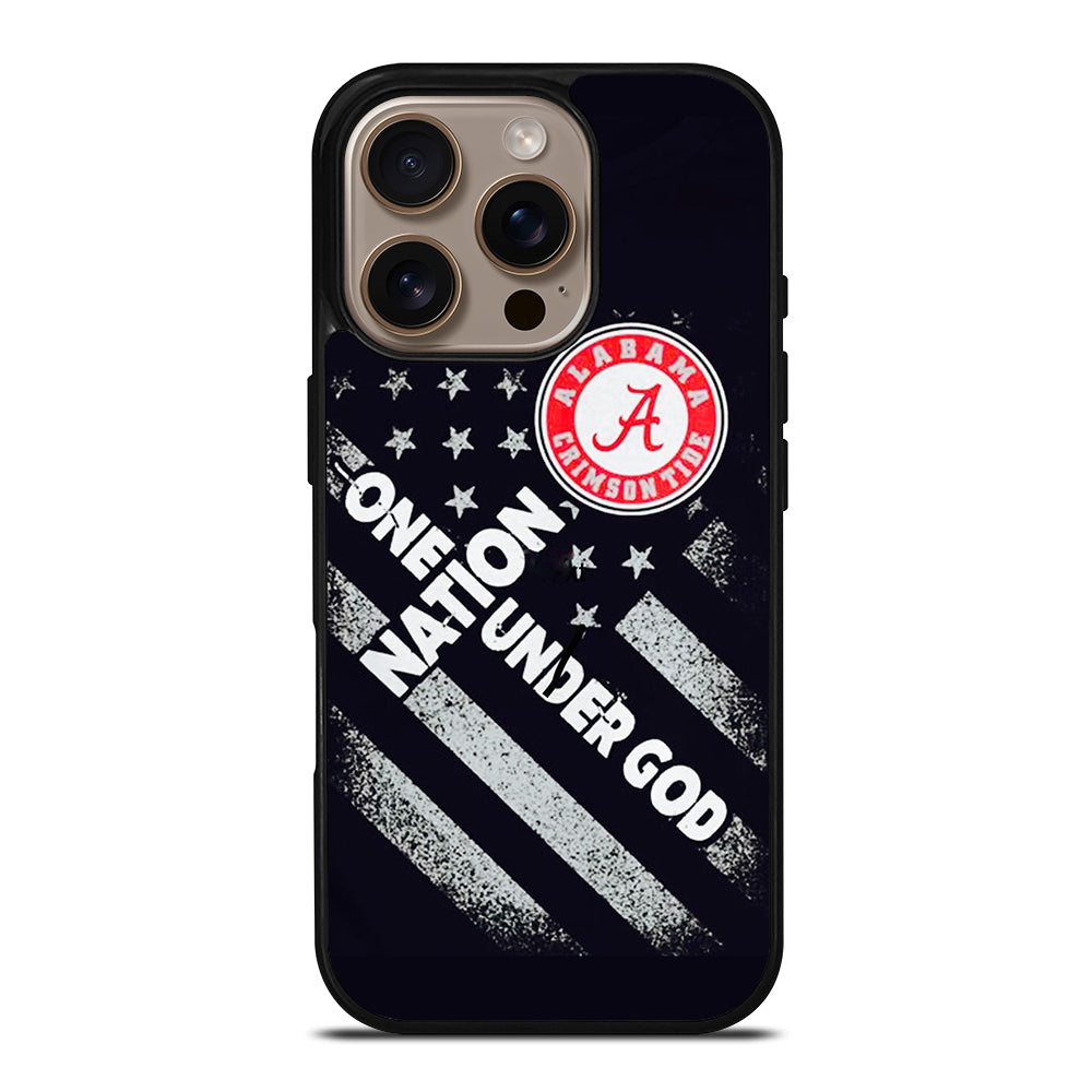 ALABAMA CRIMSON TIDE ICON iPhone 16 Pro Case Cover