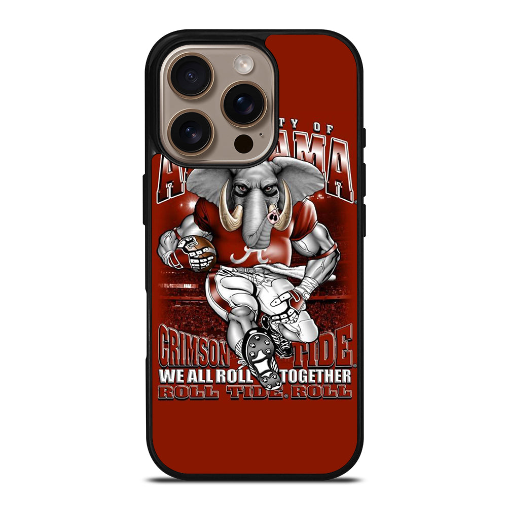 ALABAMA CRIMSON TIDE MASCOT iPhone 16 Pro Case Cover