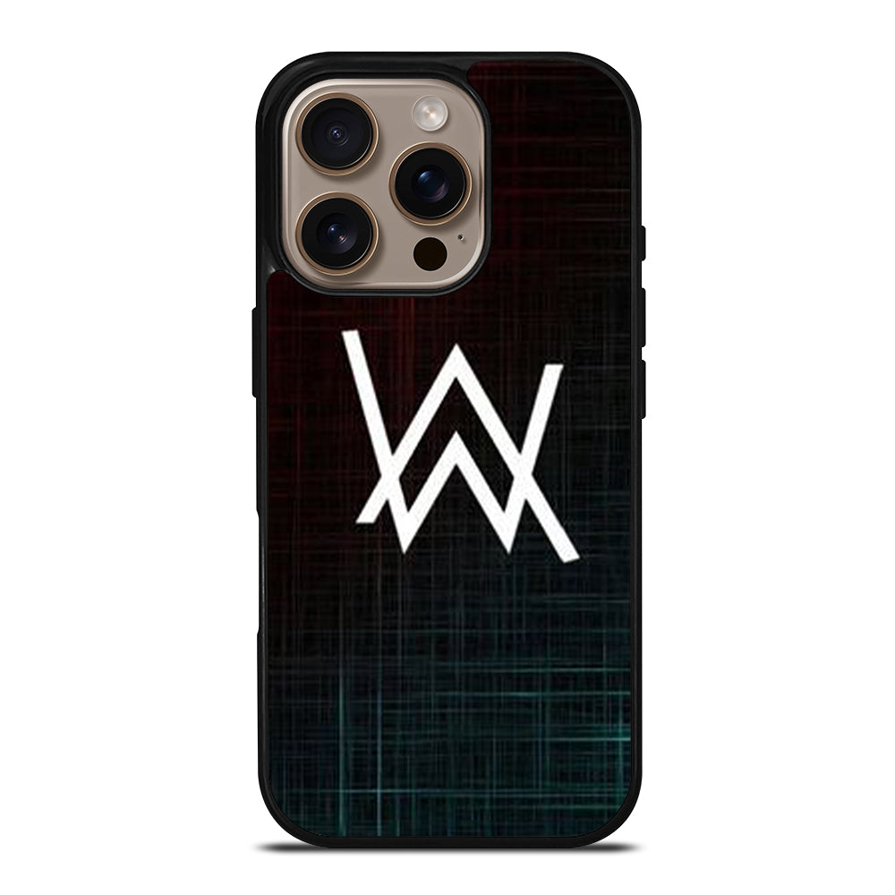 ALAN WALKER DJ LOGO iPhone 16 Pro Case Cover