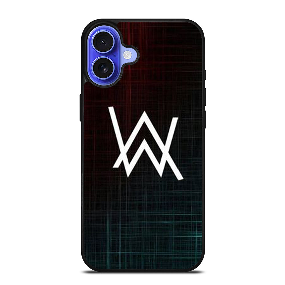 ALAN WALKER DJ LOGO iPhone 16 Case Cover