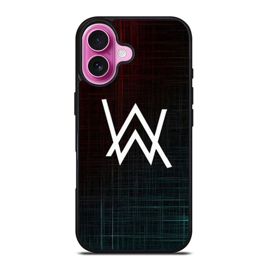 ALAN WALKER DJ LOGO iPhone 16 Plus Case Cover