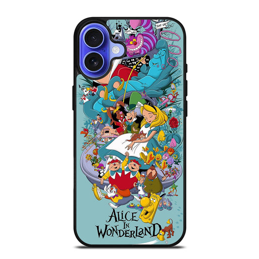 ALICE IN WONDERLAND CARTOON 2 iPhone 16 Case Cover