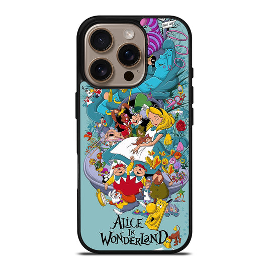 ALICE IN WONDERLAND CARTOON 2 iPhone 16 Pro Case Cover