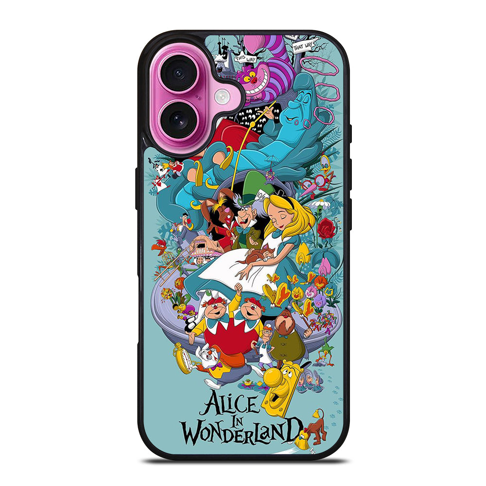 ALICE IN WONDERLAND CARTOON 2 iPhone 16 Plus Case Cover