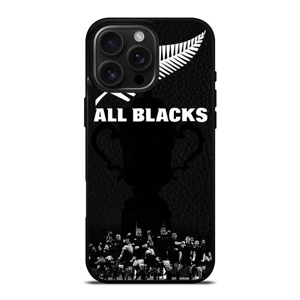 ALL BLACKS NEW ZEALAND RUGBY TEAM 3 iPhone 16 Pro Max Case Cover