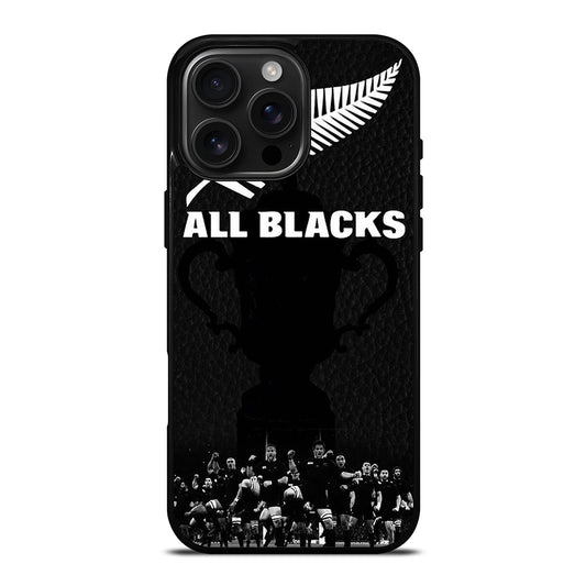 ALL BLACKS NEW ZEALAND RUGBY TEAM 3 iPhone 16 Pro Max Case Cover