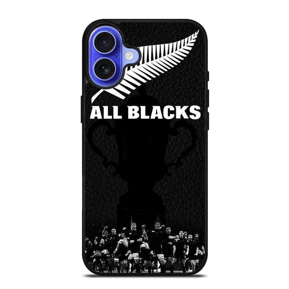 ALL BLACKS NEW ZEALAND RUGBY TEAM 3 iPhone 16 Case Cover