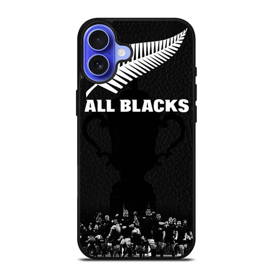 ALL BLACKS NEW ZEALAND RUGBY TEAM 3 iPhone 16 Case Cover