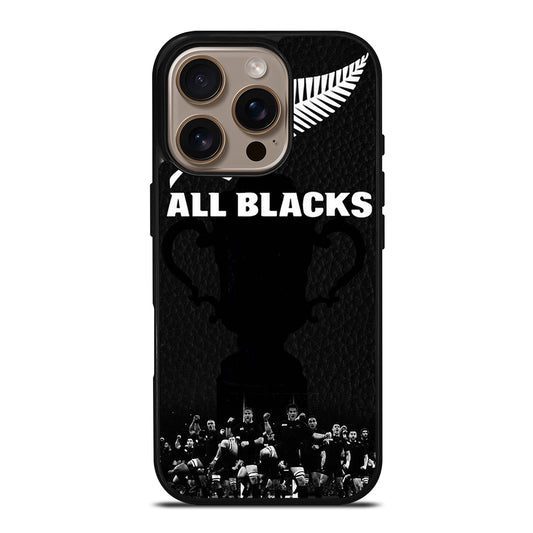 ALL BLACKS NEW ZEALAND RUGBY TEAM 3 iPhone 16 Pro Case Cover