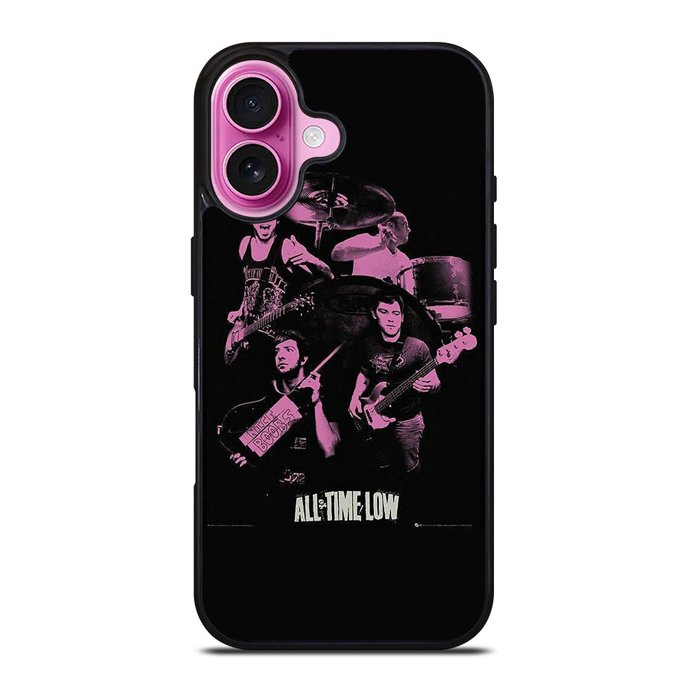 ALL TIME LOW BAND POSTER iPhone 16 Plus Case Cover