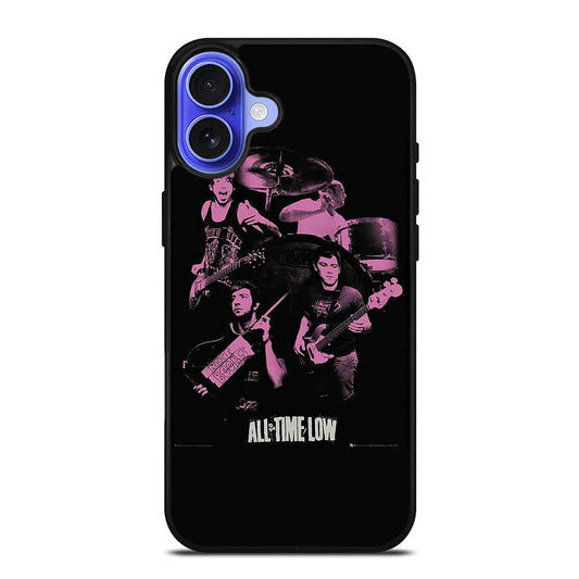 ALL TIME LOW BAND POSTER iPhone 16 Case Cover