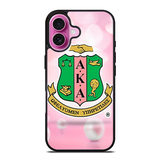 ALPHA KAPPA ALPHA LOGO 1 iPhone 16 Plus Case Cover