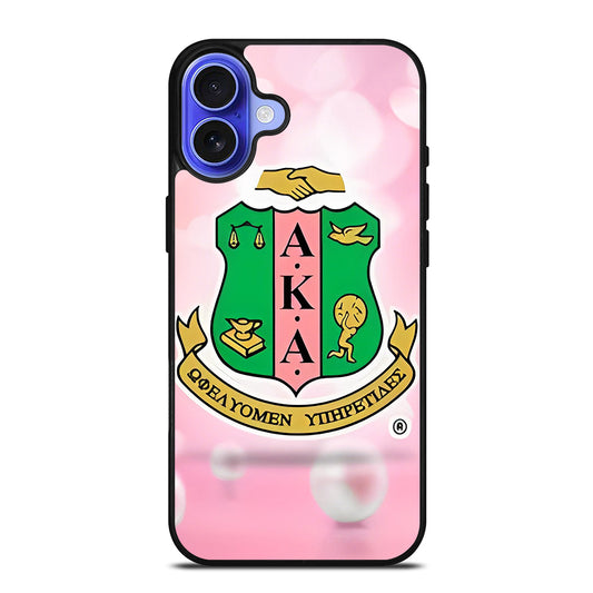 ALPHA KAPPA ALPHA LOGO 1 iPhone 16 Case Cover