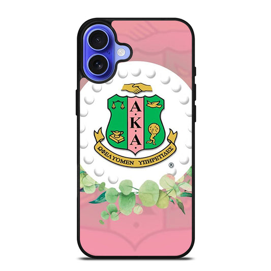 ALPHA KAPPA ALPHA LOGO 2 iPhone 16 Case Cover