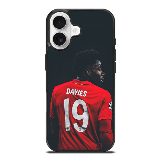 ALPHONSO DAVIES CANADA SOCCER TEAM 19 iPhone 17 Case Cover