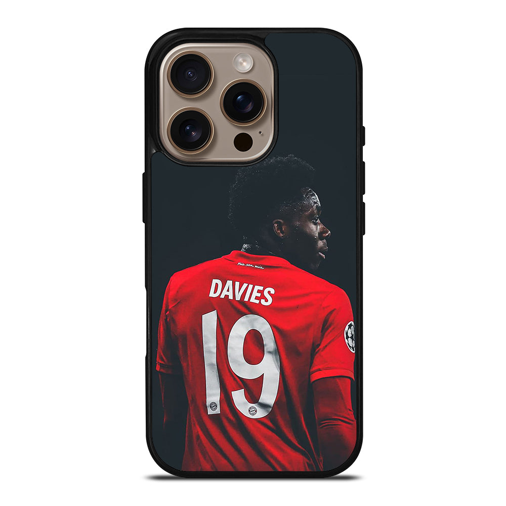 ALPHONSO DAVIES CANADA SOCCER TEAM 19 iPhone 16 Pro Case Cover