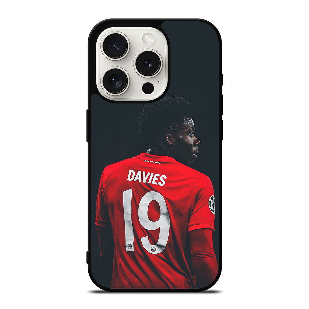 ALPHONSO DAVIES CANADA SOCCER TEAM 19 iPhone 15 Pro Case Cover