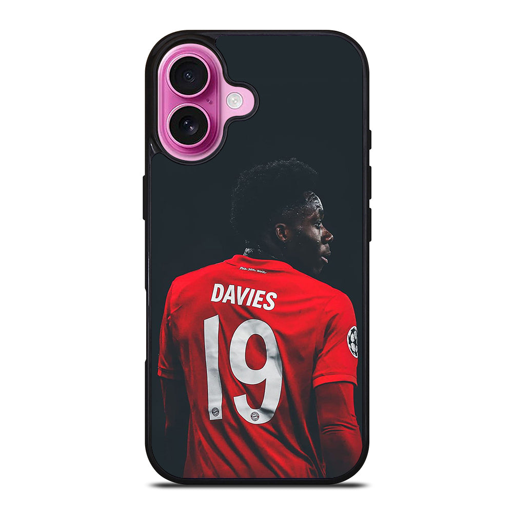 ALPHONSO DAVIES CANADA SOCCER TEAM 19 iPhone 16 Plus Case Cover
