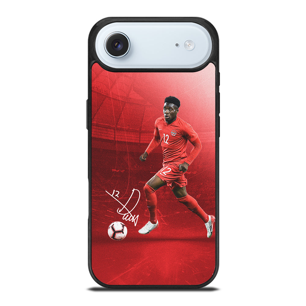 ALPHONSO DAVIES CANADA SOCCER TEAM SIGNATURE iPhone Air Case Cover