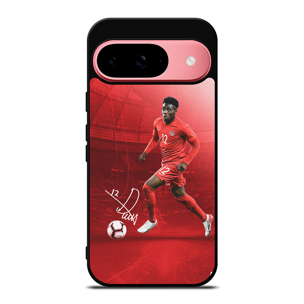 ALPHONSO DAVIES CANADA SOCCER TEAM SIGNATURE Google Pixel 9 Case Cover
