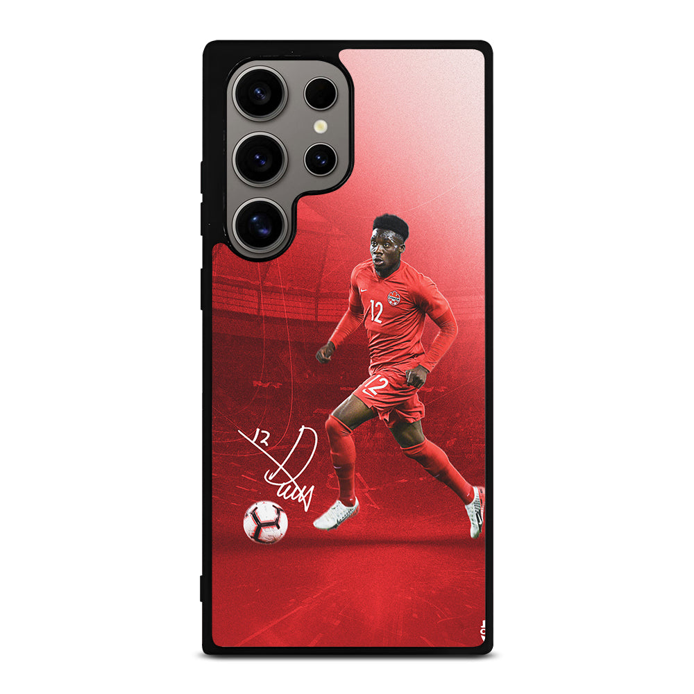 ALPHONSO DAVIES CANADA SOCCER TEAM SIGNATURE Samsung Galaxy S24 Ultra Case Cover