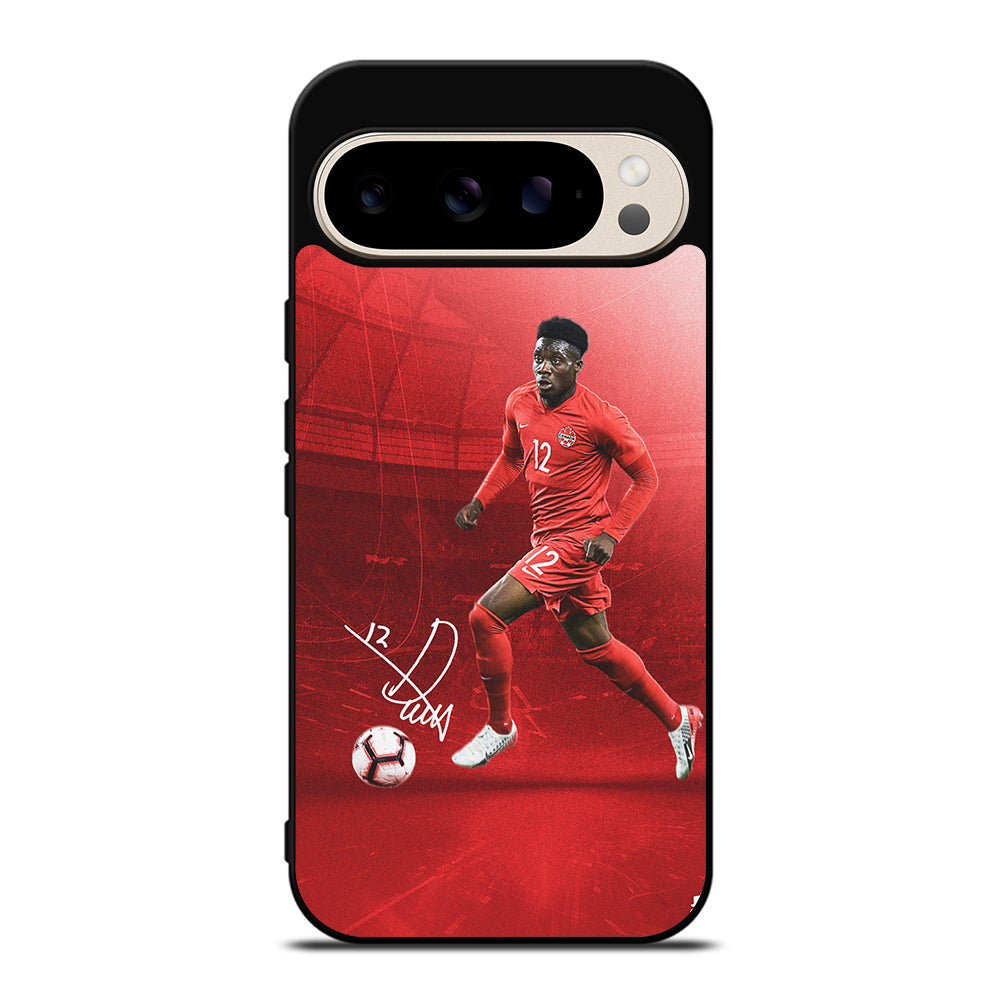 ALPHONSO DAVIES CANADA SOCCER TEAM SIGNATURE Google Pixel 9 Pro Case Cover