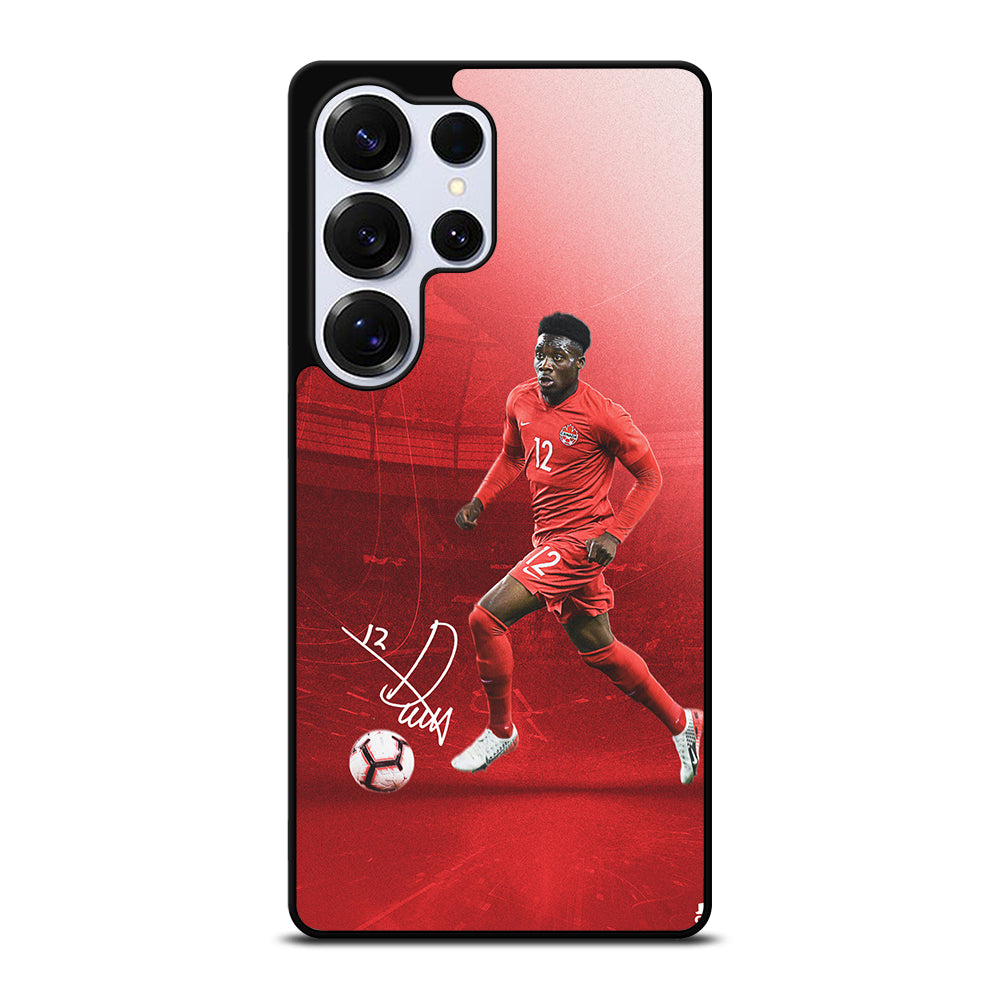 ALPHONSO DAVIES CANADA SOCCER TEAM SIGNATURE Samsung Galaxy S25 Ultra Case Cover