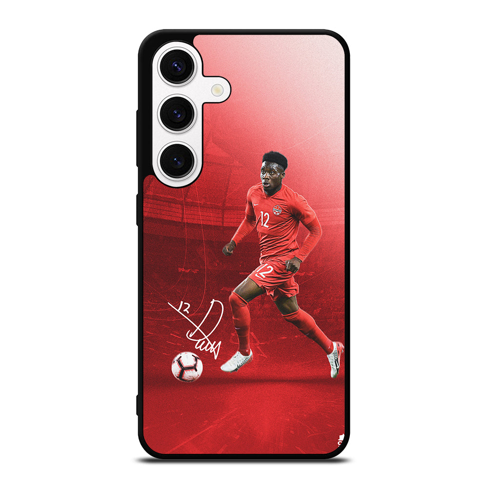 ALPHONSO DAVIES CANADA SOCCER TEAM SIGNATURE Samsung Galaxy S24 Case Cover