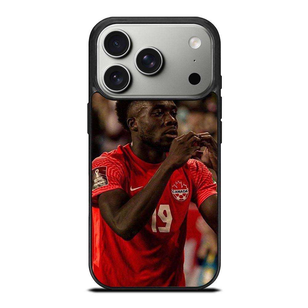 ALPHONSO DAVIES CANADA SOCCER TEAM iPhone 17 Pro Case Cover