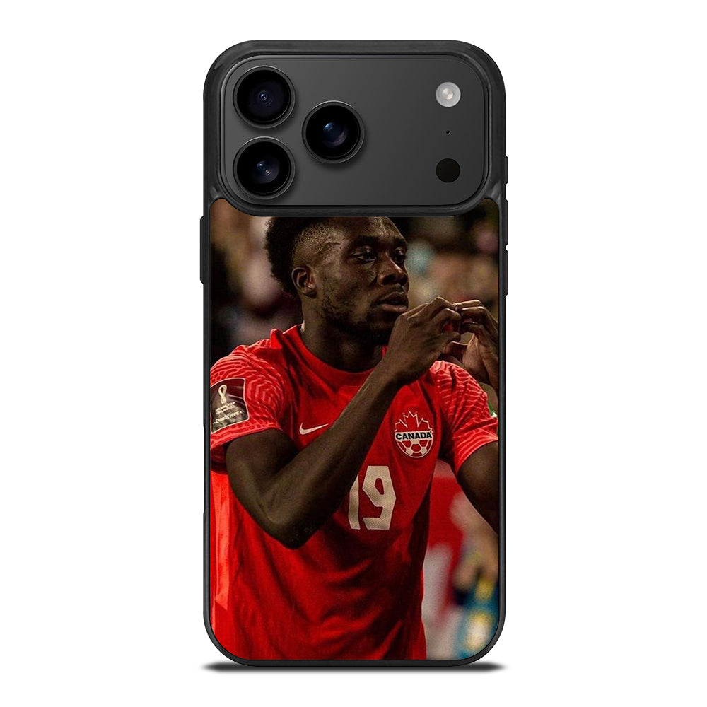 ALPHONSO DAVIES CANADA SOCCER TEAM iPhone 17 Pro Max Case Cover