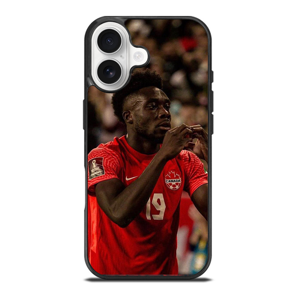 ALPHONSO DAVIES CANADA SOCCER TEAM iPhone 17 Case Cover