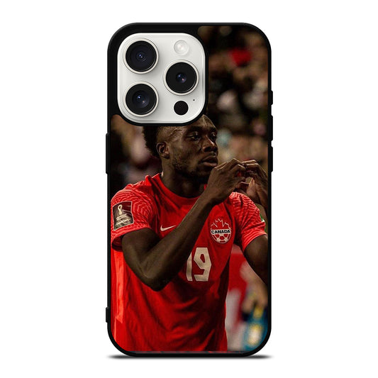 ALPHONSO DAVIES CANADA SOCCER TEAM iPhone 15 Pro Case Cover