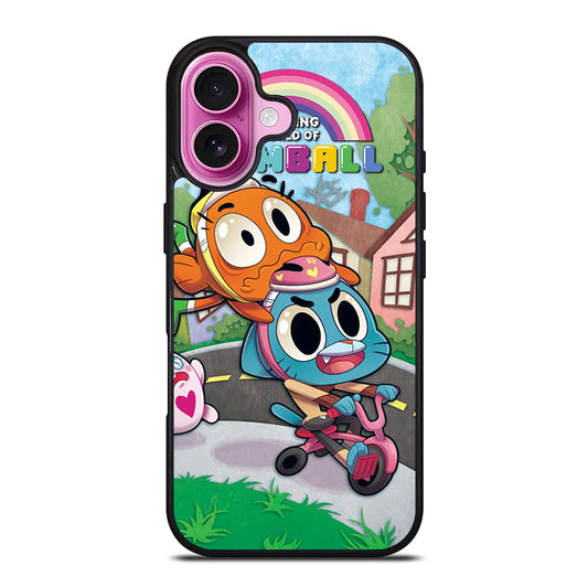 AMAZING WORLD OF GUMBALL ART iPhone 16 Plus Case Cover