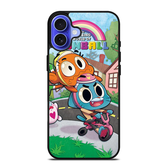 AMAZING WORLD OF GUMBALL ART iPhone 16 Case Cover