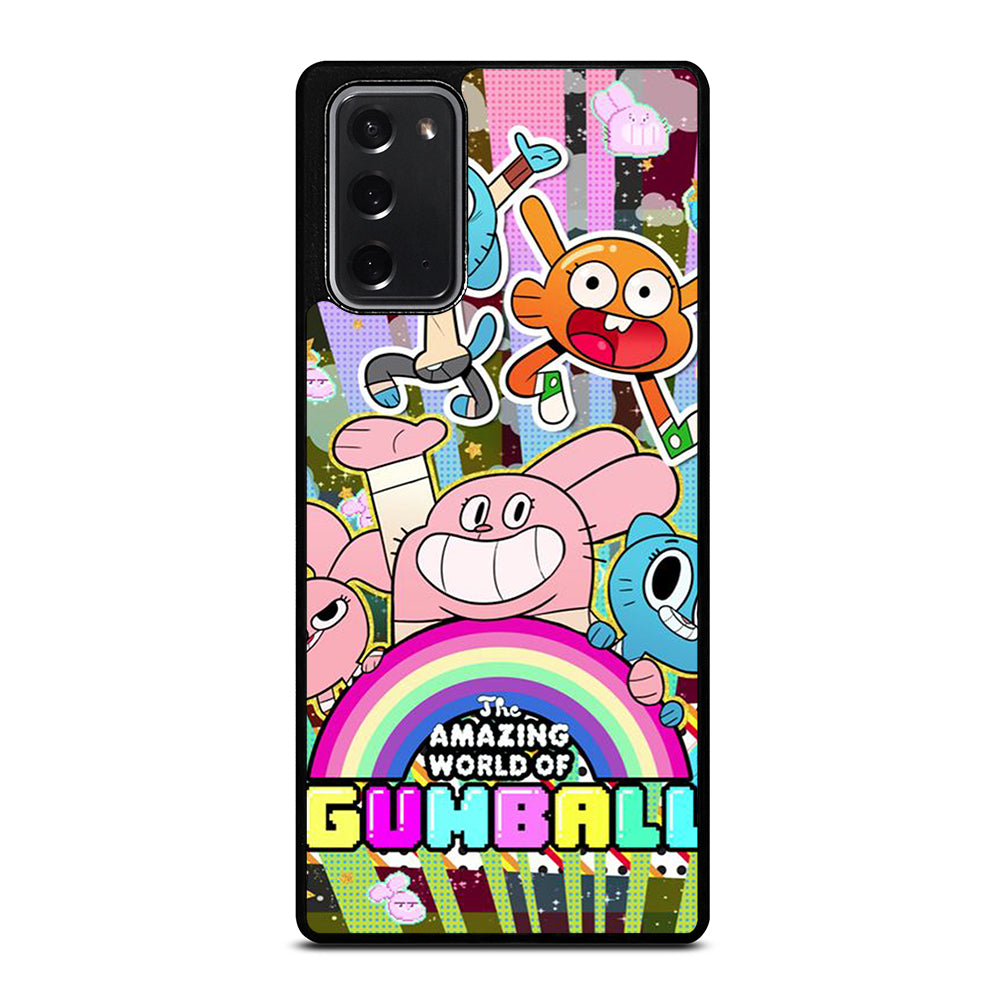 AMAZING WORLD OF GUMBALL CHARACTER CARTOON Samsung Galaxy Note 20 Case Cover