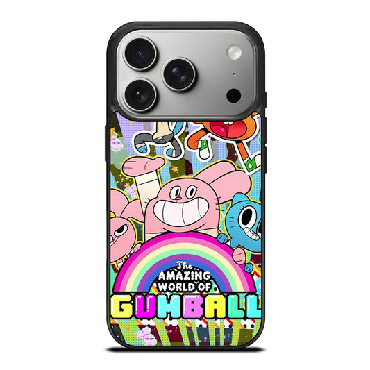 AMAZING WORLD OF GUMBALL CHARACTER CARTOON iPhone 17 Pro Case Cover