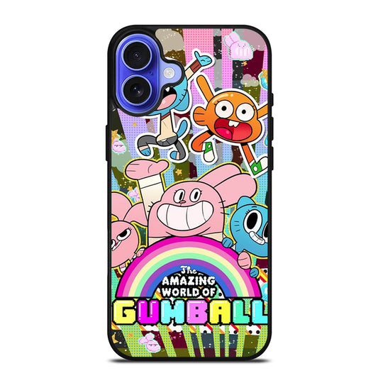 AMAZING WORLD OF GUMBALL CHARACTER CARTOON iPhone 16 Case Cover