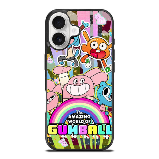 AMAZING WORLD OF GUMBALL CHARACTER CARTOON iPhone 17 Case Cover