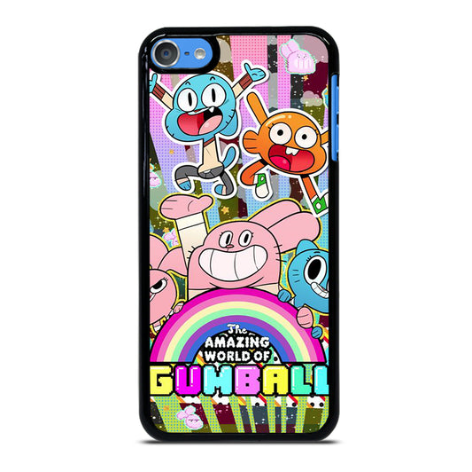 AMAZING WORLD OF GUMBALL CHARACTER CARTOON iPod Touch 7 Case Cover