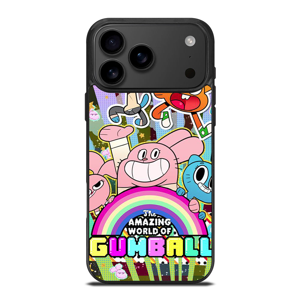 AMAZING WORLD OF GUMBALL CHARACTER CARTOON iPhone 17 Pro Max Case Cover