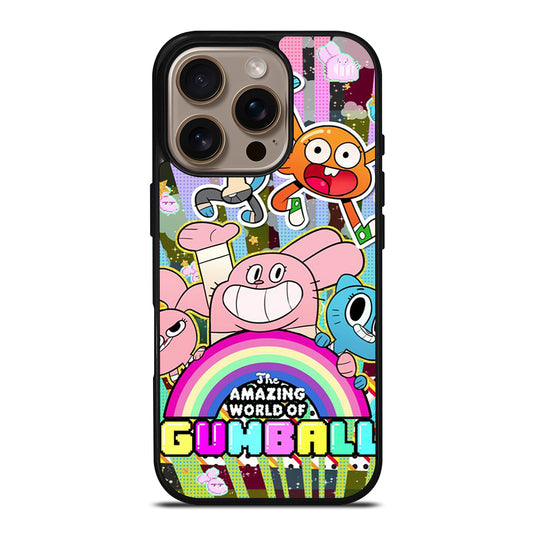 AMAZING WORLD OF GUMBALL CHARACTER CARTOON iPhone 16 Pro Case Cover